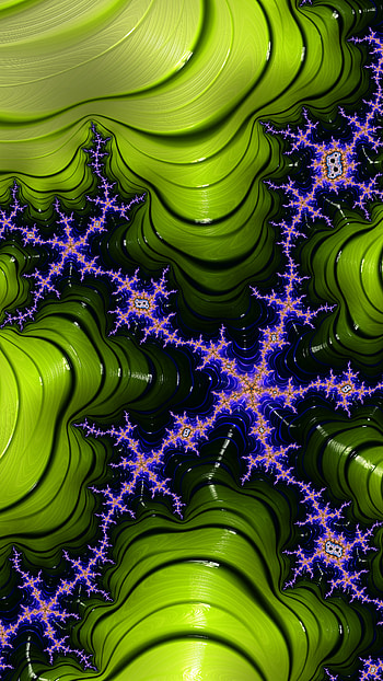 Fractal Art Trippy Psychedelic Background for Smart, green, colors, psychedelic, trippy, Abstract, fractal, abstract green HD phone wallpaper