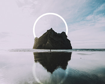 Abstract Sea, abstract, nature, sea, behance HD wallpaper