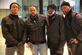 Jessie T. Usher, Shaft reboot, Samuel L. Jackson co-star, Richard Roundtree HD wallpaper