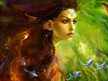 Fantasy Girl, girl, beautiful, fantasy HD wallpaper