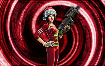 Jolly Jammer, purple grunge background, Fortnite, vortex, Fortnite characters, Jolly Jammer Skin, Fortnite Battle Royale, Jolly Jammer Fortnite HD wallpaper