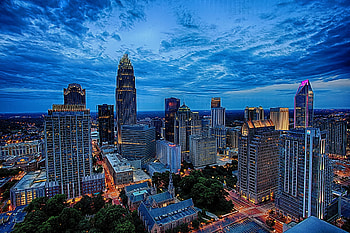 Charlotte NC Skyline, Pin on places, Travel wishlist, Instagram-worthy spots HD wallpaper