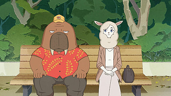 Odd Taxi, Date nefarious reviews, Anime HD wallpaper