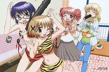 Hidamari Sketch, sketch, hidamari, anime, cosplay HD wallpaper
