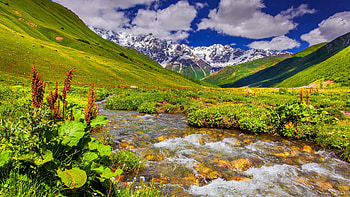 Mountains, Scenery HD wallpaper