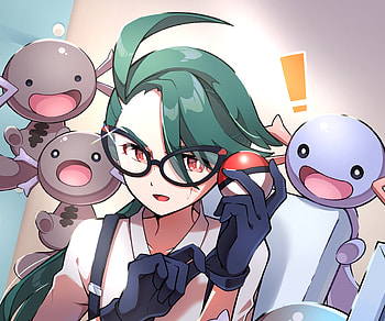 Pokémon Scarlet & Violet — Trainer & Wooper Squad ( Quad ), video game, Pokémon: Scarlet And Violet HD wallpaper