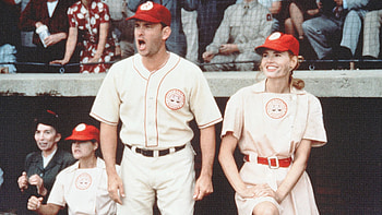 Tom Hanks \u0026 Geena Davis Enjoy Mini-'League of Their Own' Reunion SheKnows HD wallpaper