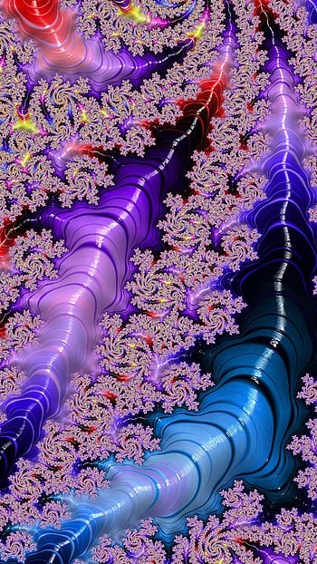Fractal Art Trippy Psychedelic Background for Smart, Abstract, fractal HD phone wallpaper