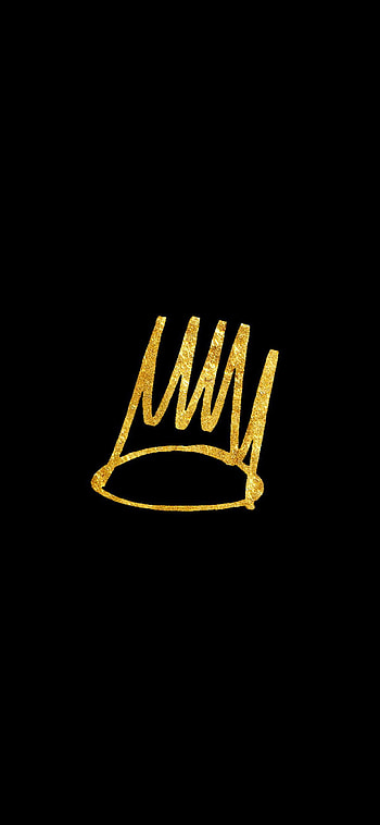 Gold crown, symbol HD phone wallpaper