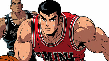 : Takenori Akagi from Slam Dunk, Anime, Slam Dunk HD wallpaper
