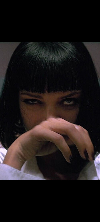 Uma Thurman, Pulp Fiction, Quentin Tarantino, Mia Wallace HD phone wallpaper