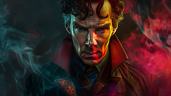 Mysterious Sherlock Holmes Fan Art, Sherlock Holmes, fan art, TV Show, Benedict Cumberbatch HD wallpaper