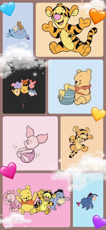 Winnie the pooh, aesthetic, cute HD phone wallpaper