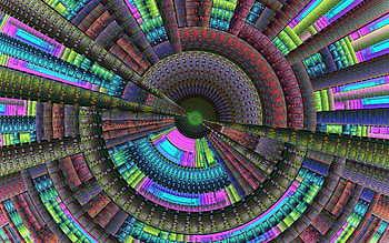 Abstract, Background, Light, Bright, Light Coloured, Rotation HD wallpaper