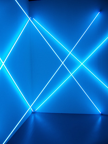 Miscellanea, Miscellaneous, Lines, Wall, Neon, Room HD phone wallpaper