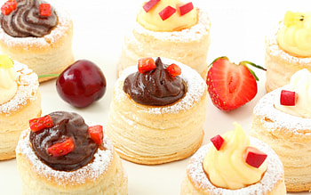 *** Dessert ***, dessert, fruits, chocolate, food HD wallpaper