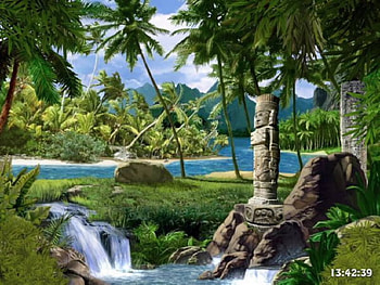 Waterfall, nature HD wallpaper