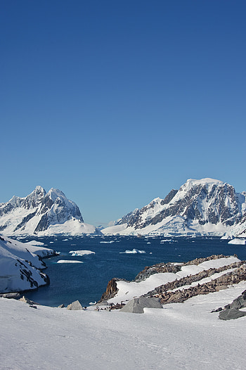 Landscape, Nature, Mountains, Ice, Snow, Antarctica, North Pole HD phone wallpaper