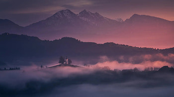 St Thomas Foggy Sunrise, , windows HD wallpaper
