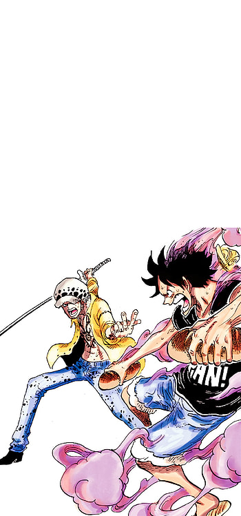 Luffy, Law, Trafalgar, One_Piece, Manga HD phone wallpaper