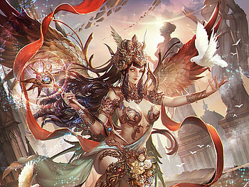 Angel, wings, fantasy, dove, bird, girl, kdash HD wallpaper