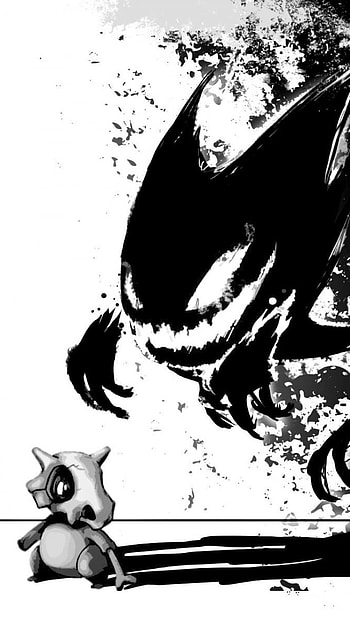 Gengar (Pokémon), Cubone (Pokémon), Anime, Pokemon HD phone wallpaper