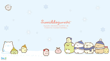 New Sumikkogurashi Christmas HD wallpaper