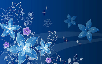 Abstract, Flowers, Pattern HD wallpaper