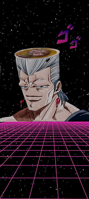 Polnareff du macaco, stardustcrusaders, jojos, bizarreadventure, bizarre, polnareff, sopademacaco HD phone wallpaper