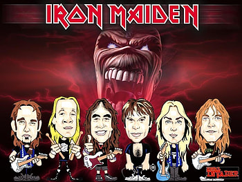 Iron Maiden, music stars, music HD wallpaper