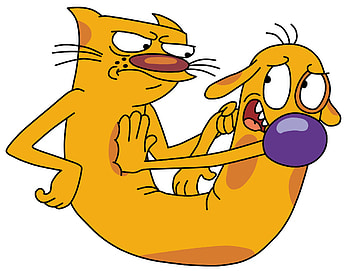 CatDog, Cartoon series, Animation HD wallpaper