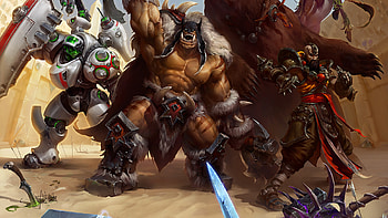 Heroes of the Storm, background, 61885 px, Blizzard entertainment HD wallpaper