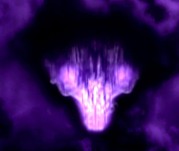 Dark God, skull, black clouds, dark sky HD wallpaper