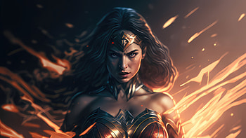 Wonder Woman Amazonian , wonder-woman, superheroes, artwork, digital-art, artist, deviantart HD wallpaper