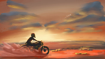 Journey Goes ON, artist, artwork, artstation HD wallpaper