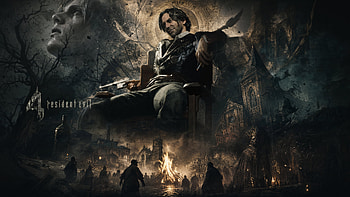 Resident Evil 4 — Ashen Throne, Video Game HD wallpaper