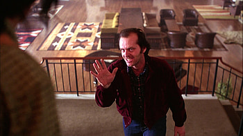 The Shining movie, Horror thriller, Dark atmosphere, Classic cinema HD wallpaper