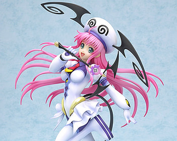 Lala , uniform, cute, lala, long hair, dress, wing, hat, female, sexy, wings, smile, hot, figure, girl, to love ru, pink hair, anime girl, anime HD wallpaper
