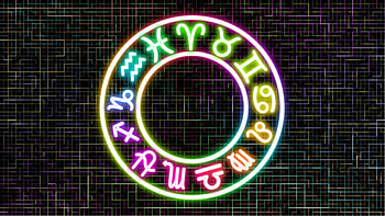 Astrology zodiac, rainbow, zodiac, art, horoscope, astrology HD wallpaper
