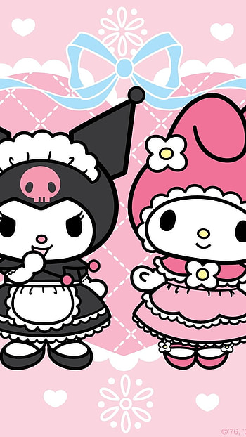 Kuromi, Cartoon, Japanese HD phone wallpaper