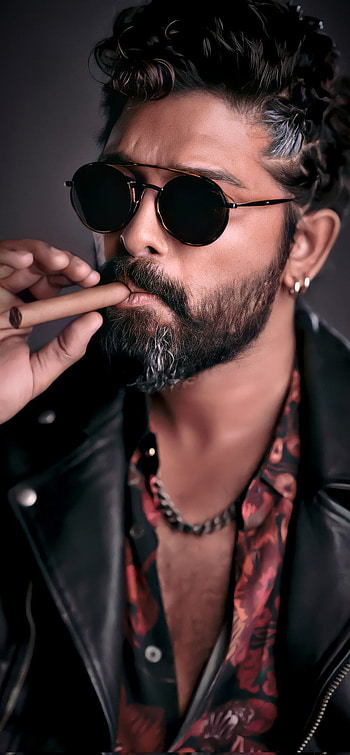 Allu Arjun, glasses, JhukungaNahi, Pushpa2, PushpaRaj, Stylish, model, pushpa HD phone wallpaper
