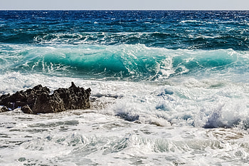 Nature, Sea, Shore, Bank, Foam, Surf HD wallpaper