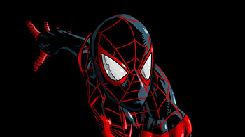 Comics spider-man superheroes marvel ultimate miles morales . HD wallpaper