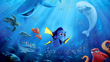 Finding Dory (2022) movie HD wallpaper