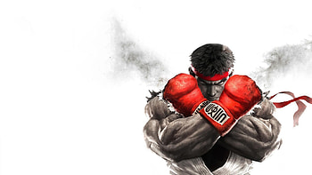 Street Fighter V. Classic Ryu pose for our custom PS4 today. Best use the darken top with this one. HD wallpaper