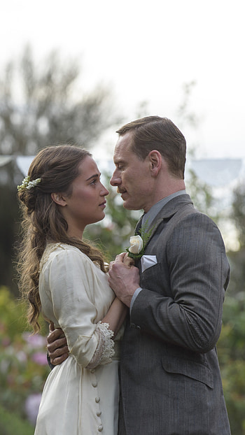 The Light Between Oceans, Michael Fassbender, Alicia Vikander, Movies HD phone wallpaper