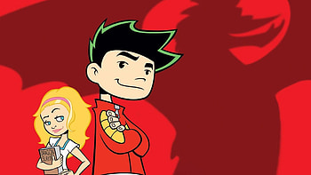 Rose and Jake, cartoon, Disney, dragon, rose, TV Show, American Dragon: Jake Long HD wallpaper