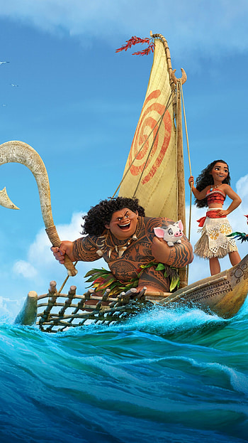 Moana 2016 , Movie mania, Disney princess theme, Celebrating Moana HD phone wallpaper