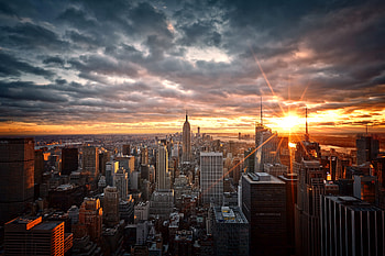 Nature, Usa, View From Above, Skyscrapers, United States, New York HD wallpaper