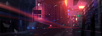 Anime Original City Train, anime, digital-art, artist, artwork HD wallpaper